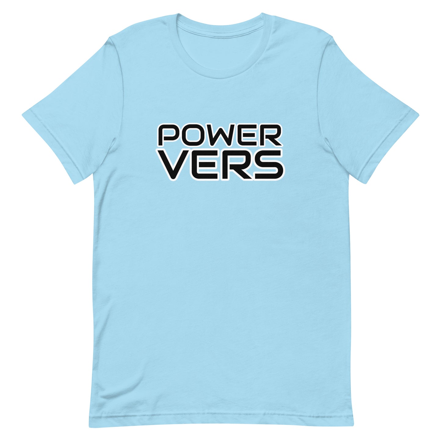 Power Vers T-shirt Ocean Blue unisex-staple-t-shirt-ocean-blue-front-654d15d350406