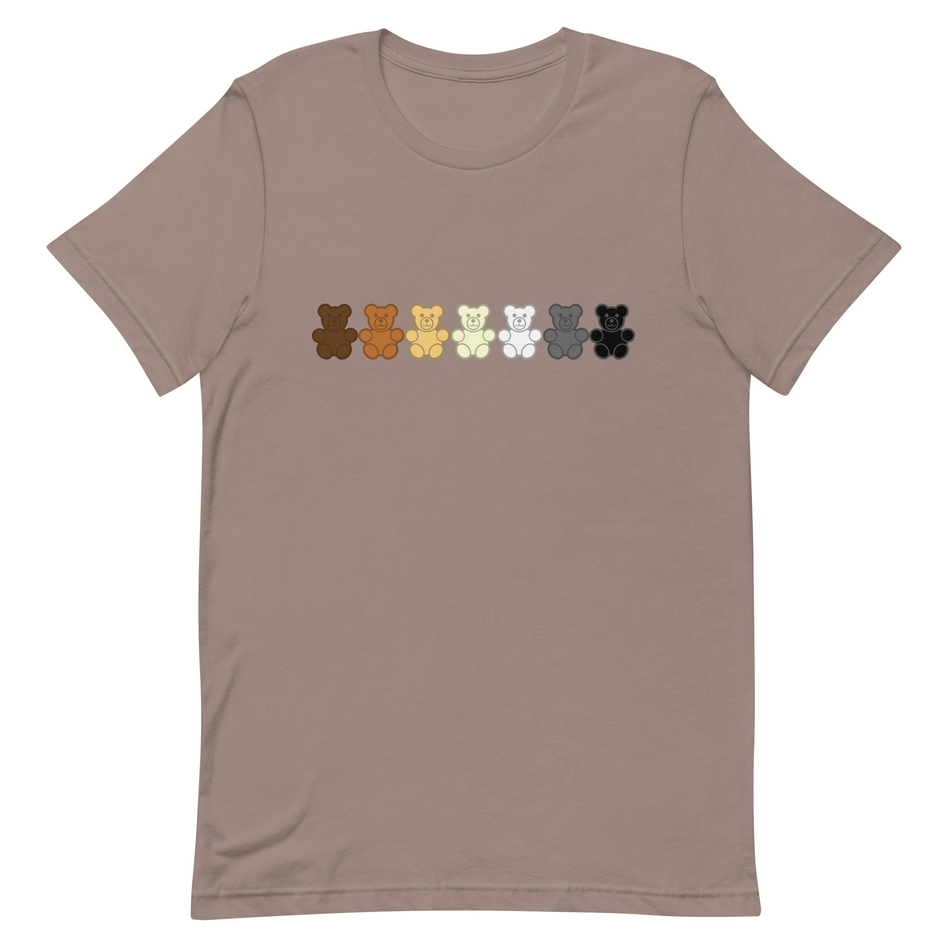 Gay Bear Gummy Bear Tee Pebble Gay unisex-staple-t-shirt-pebble-front-65aabfbb8035a