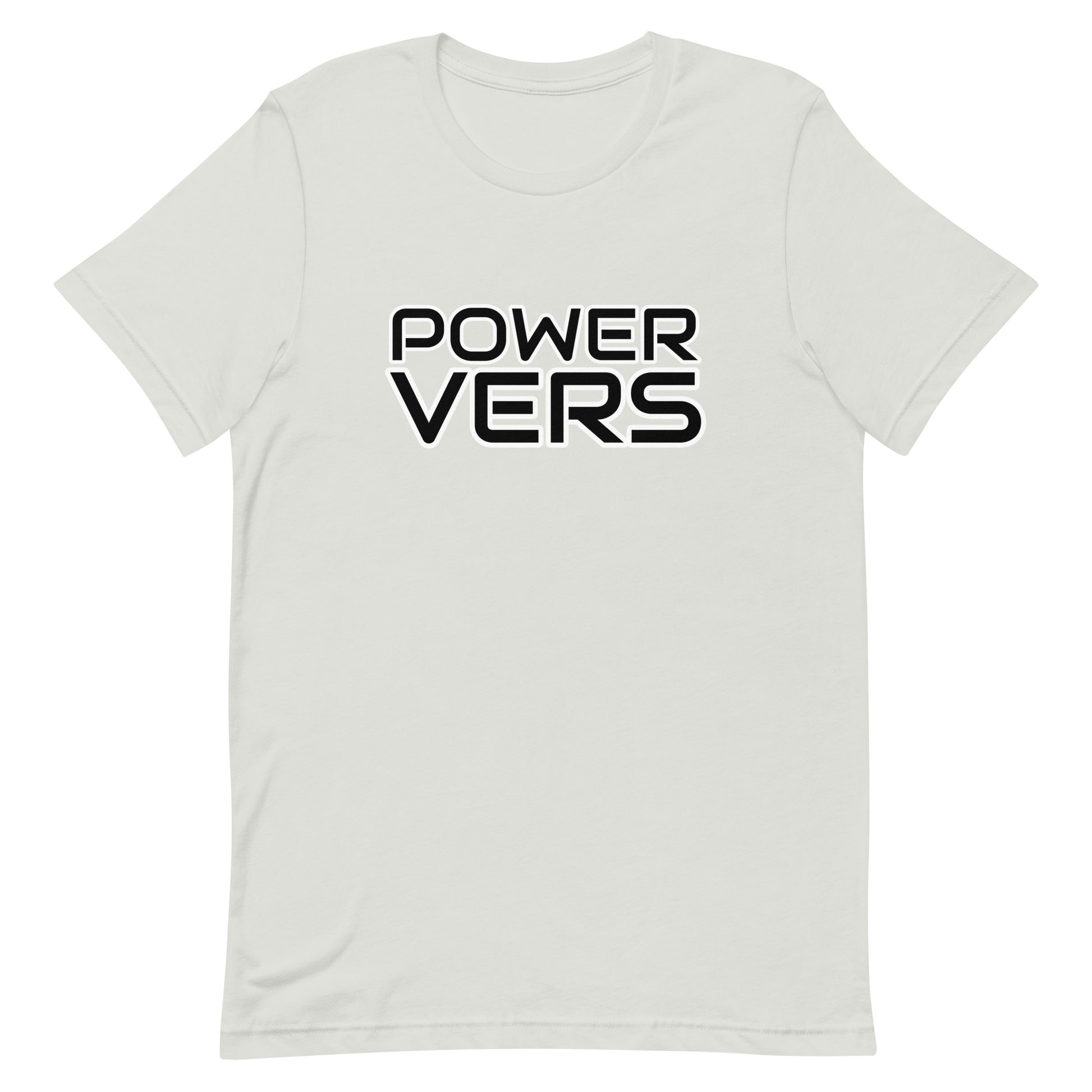 Power Vers T-shirt Silver unisex-staple-t-shirt-silver-front-654d15d351feb