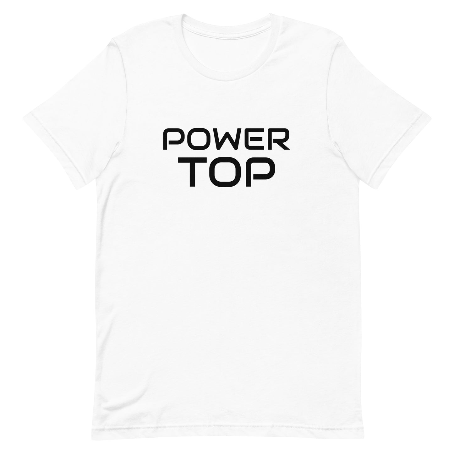 Power Top T-shirt White Gay unisex-staple-t-shirt-white-front-64ed2cec9dcc0