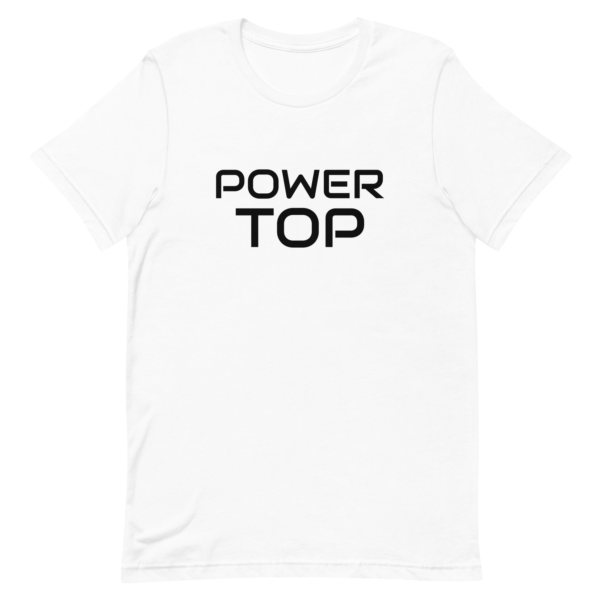 Power Top T-shirt White Gay unisex-staple-t-shirt-white-front-64ed2cec9dcc0