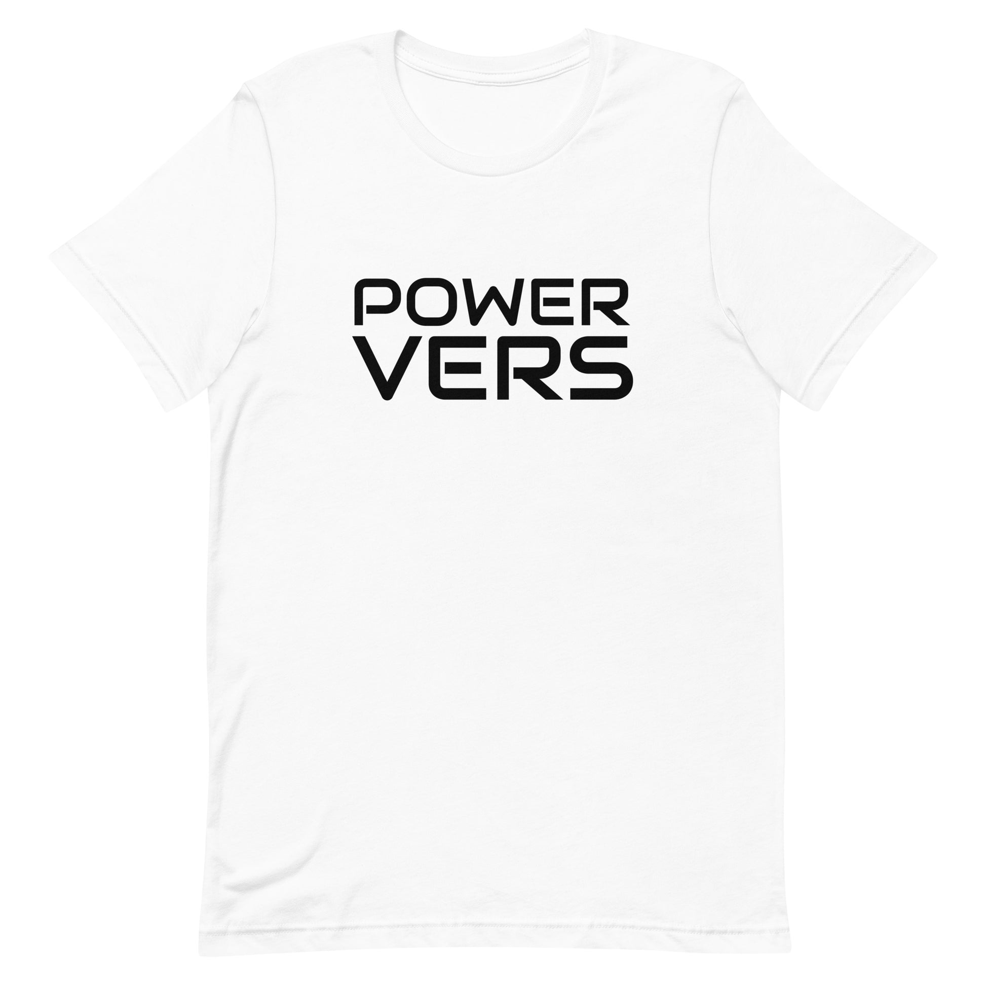 Power Vers T-shirt White unisex-staple-t-shirt-white-front-654d15d355b10