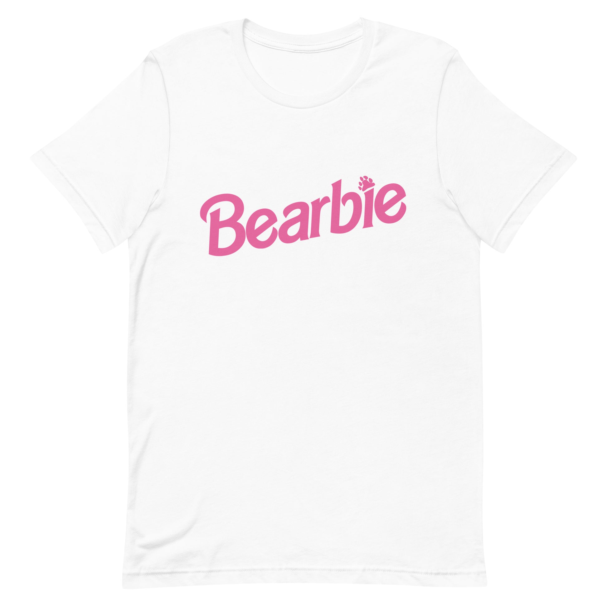 Gay Bear T-Shirt - Bearbie White Gay unisex-staple-t-shirt-white-front-663e45cca740c