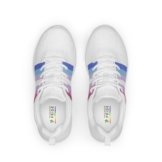 Bigender Pride Flag Women’s Athletic Shoes Bigender womens-athletic-shoes-white-front-64a77b0d7b7c7