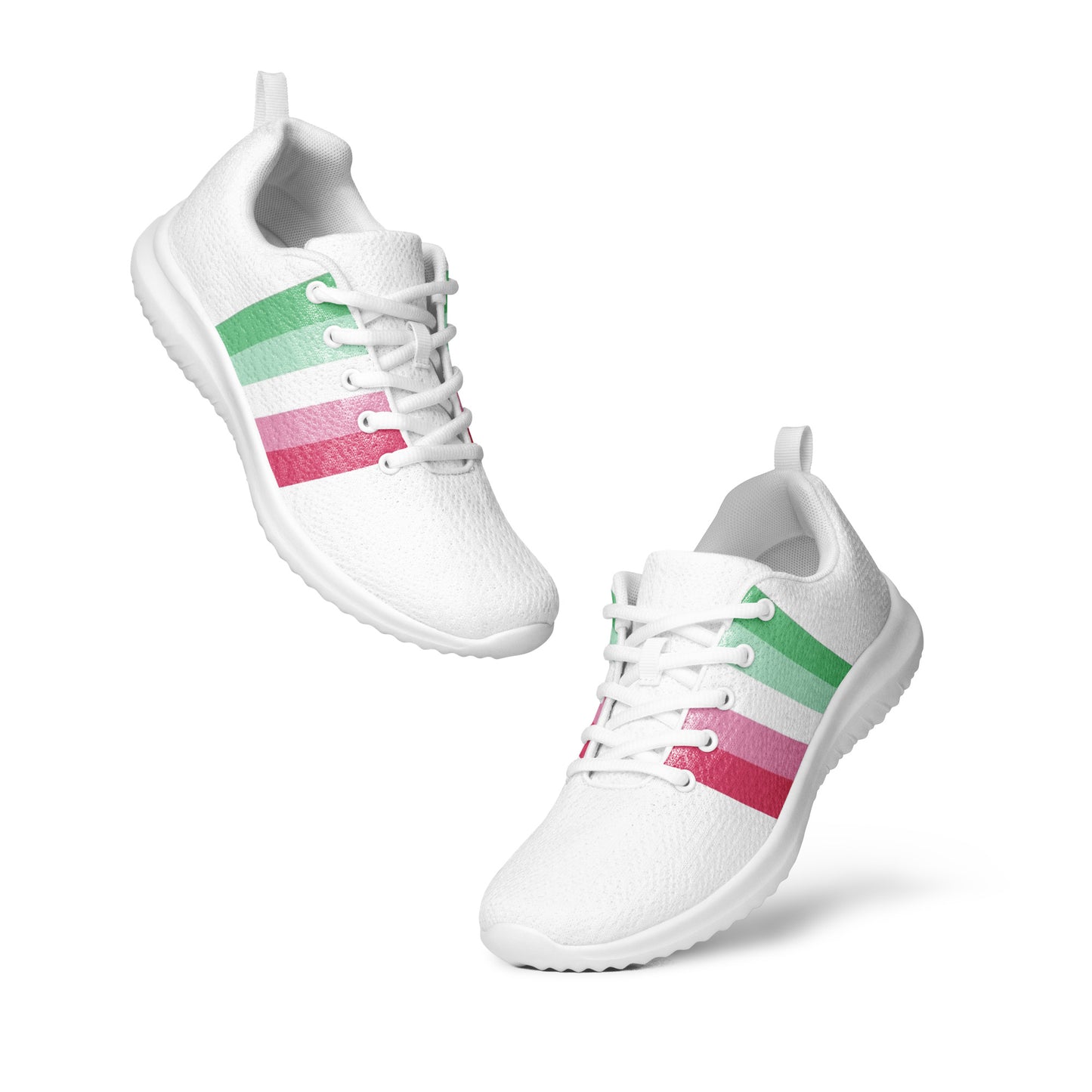 Abrosexual Pride Flag Women’s Athletic Shoes womens-athletic-shoes-white-front-64a77d611a2c2