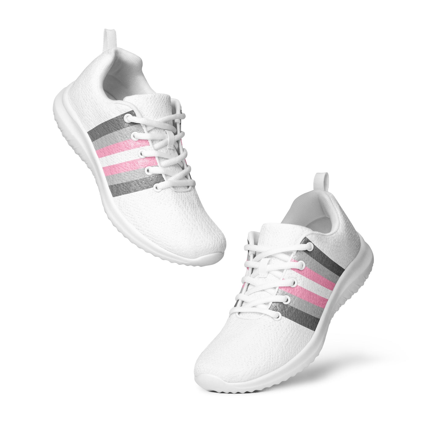 Demigirl Pride Flag Women’s Athletic Shoes womens-athletic-shoes-white-front-64a8805dbe7fc