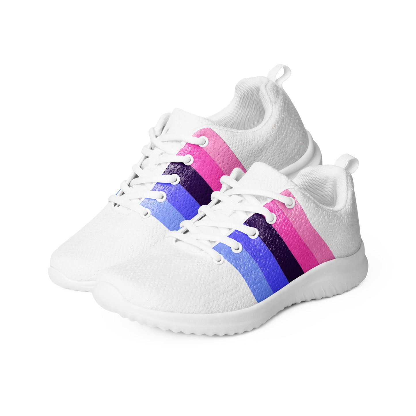 Omnisexual Pride Flag Women’s Athletic Shoes womens-athletic-shoes-white-left-front-64a88e1649105