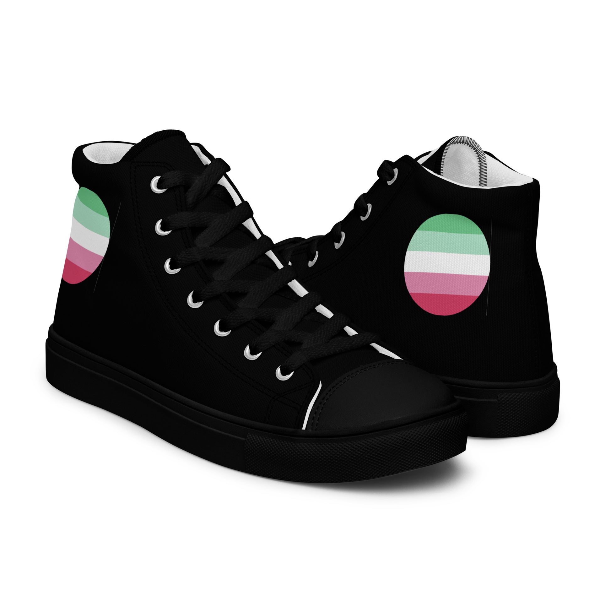 Abrosexual Women’s High Top Canvas Athletic Shoes womens-high-top-canvas-shoes-black-right-657f8da8ce5b7