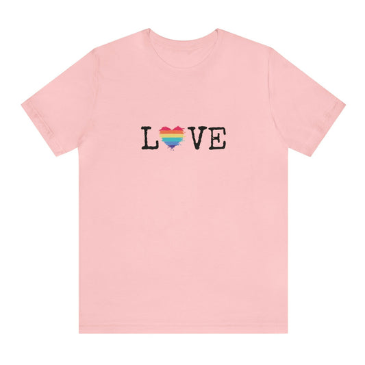 LGBTQ Pride T-Shirt - Pride Love Pink Pride 04d10fa28615c25e7f429bd5bd843d45 Tee