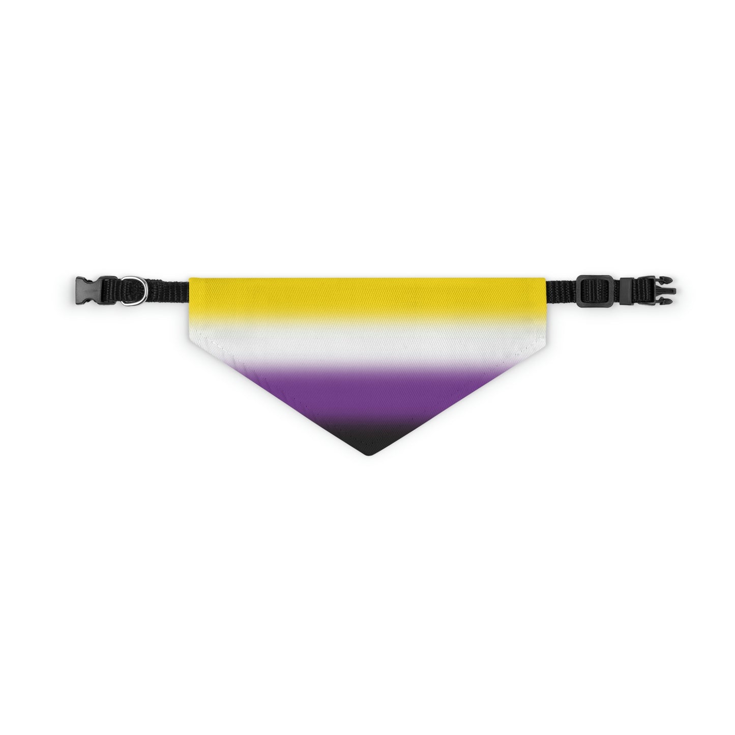 Nonbinary Enby Pride Pet Bandana with Collar S Multi Nonbinary 091424bed558cd3c17c107f32e66e13f