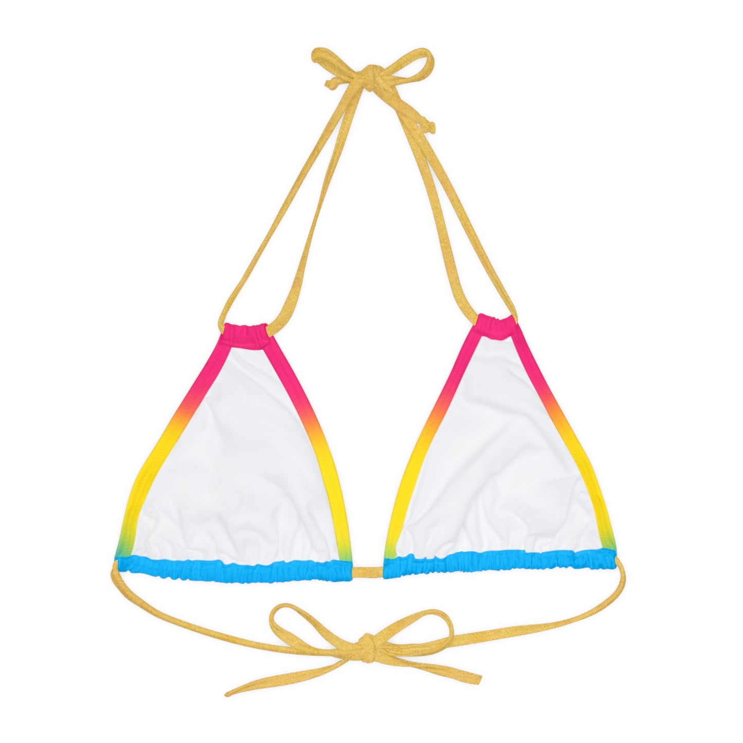 Pansexual Pan Pride Bikini Top - Ombre 20a2f0bf21b01f28fa36ba5bfe66520f