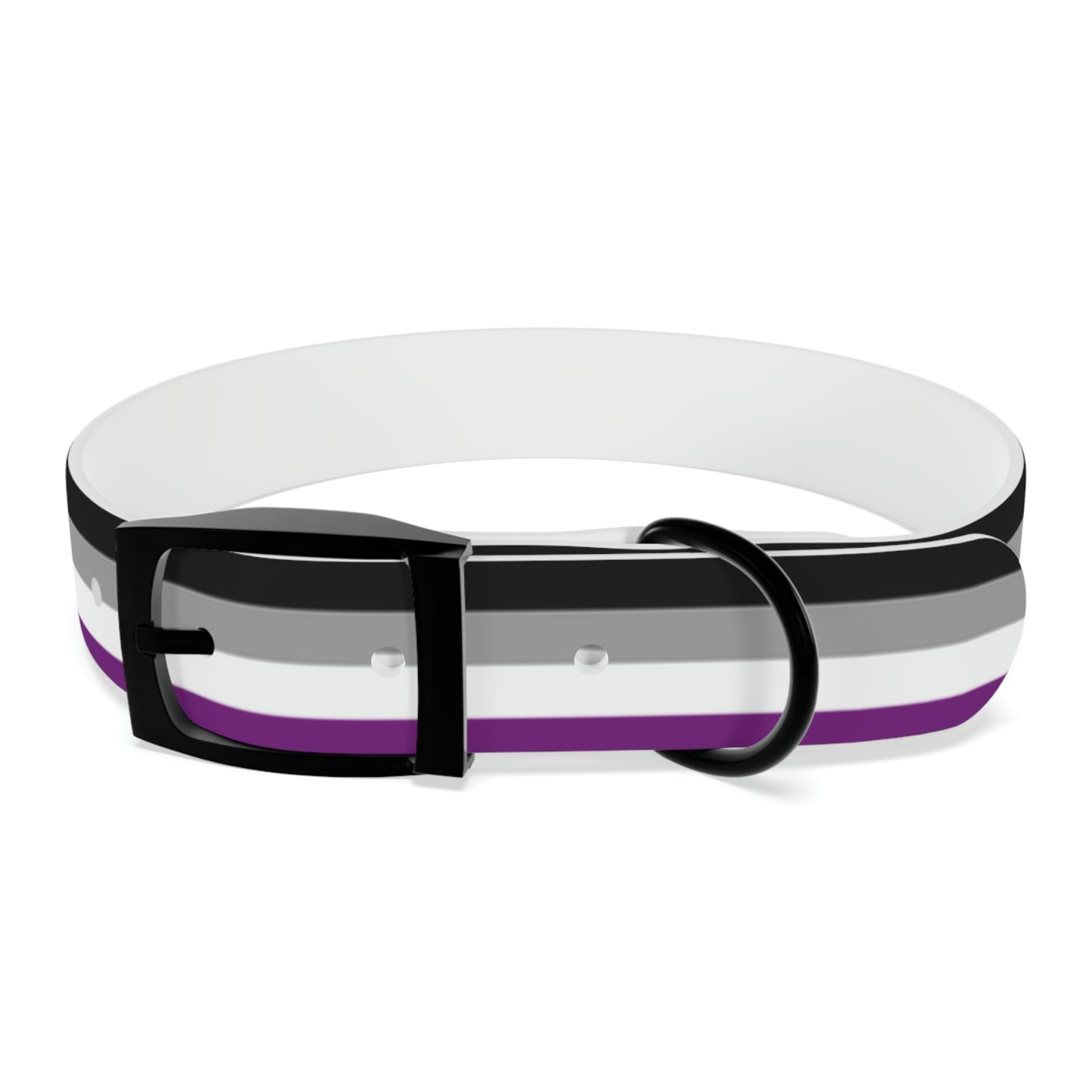 Asexual Ace Pride Dog Collar M Black Onyx Asexual 2782463346fde391c32a061340ba8efe