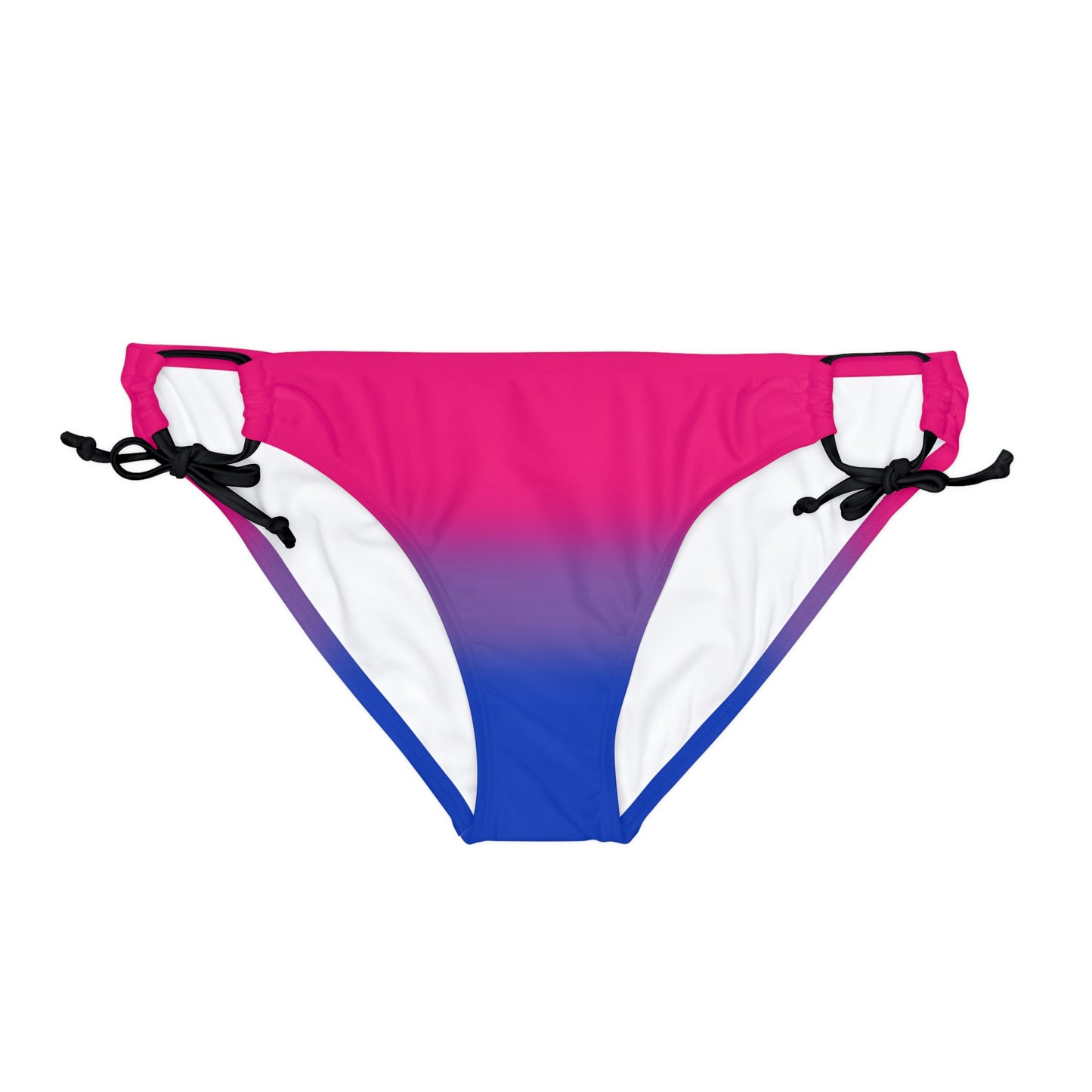 Bisexual Bi Pride String Bikini Bottom in Ombre Black Bisexual 2db07d29b3e02783062bf73d9c68c714