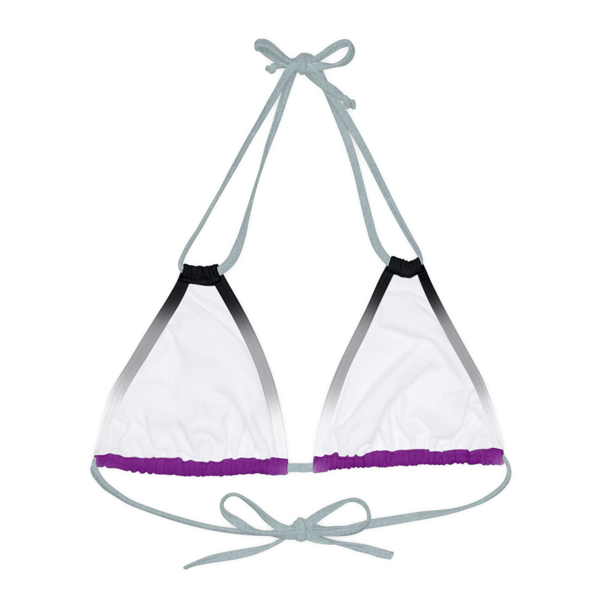 Asexual Ace Pride String Bikini Top in Ombre 36800eff4e73b598a4f79d4078182266