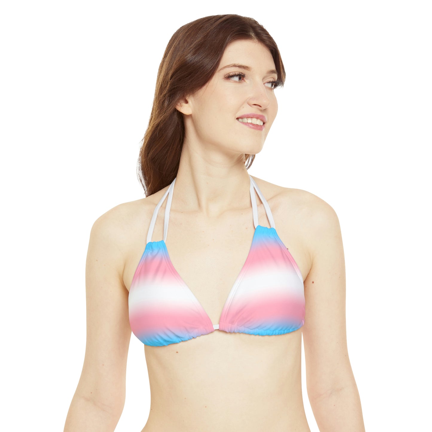 Transgender Trans Pride Bikini Top - Ombre 3a261331941fba139d32dd541c26767d