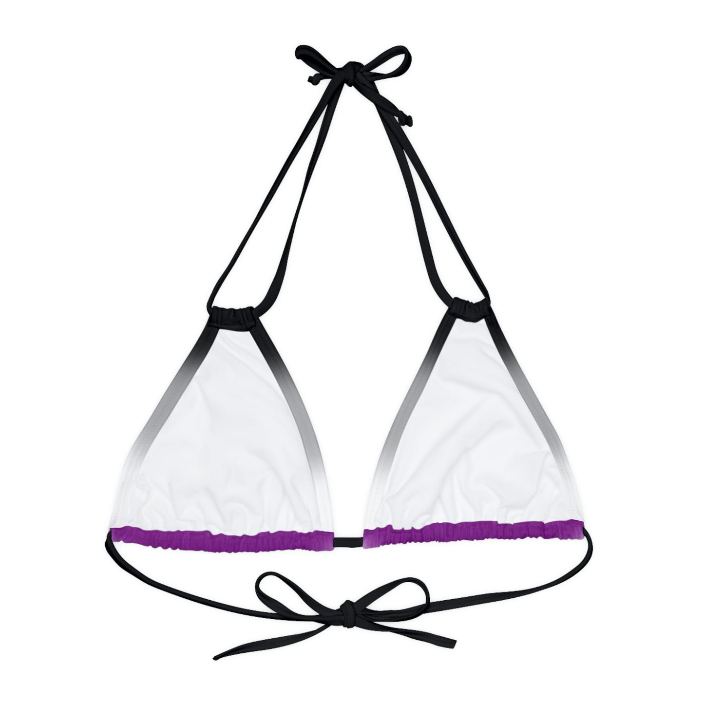 Asexual Ace Pride String Bikini Top in Ombre 422af3b2c41b170014857059dc1faf59