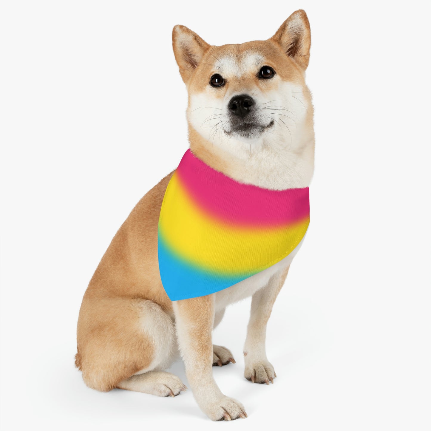 Pansexual Pan Pride Pet Bandana with Collar 51dc1dc20f29e4c18bf853cc1d0eaaf4