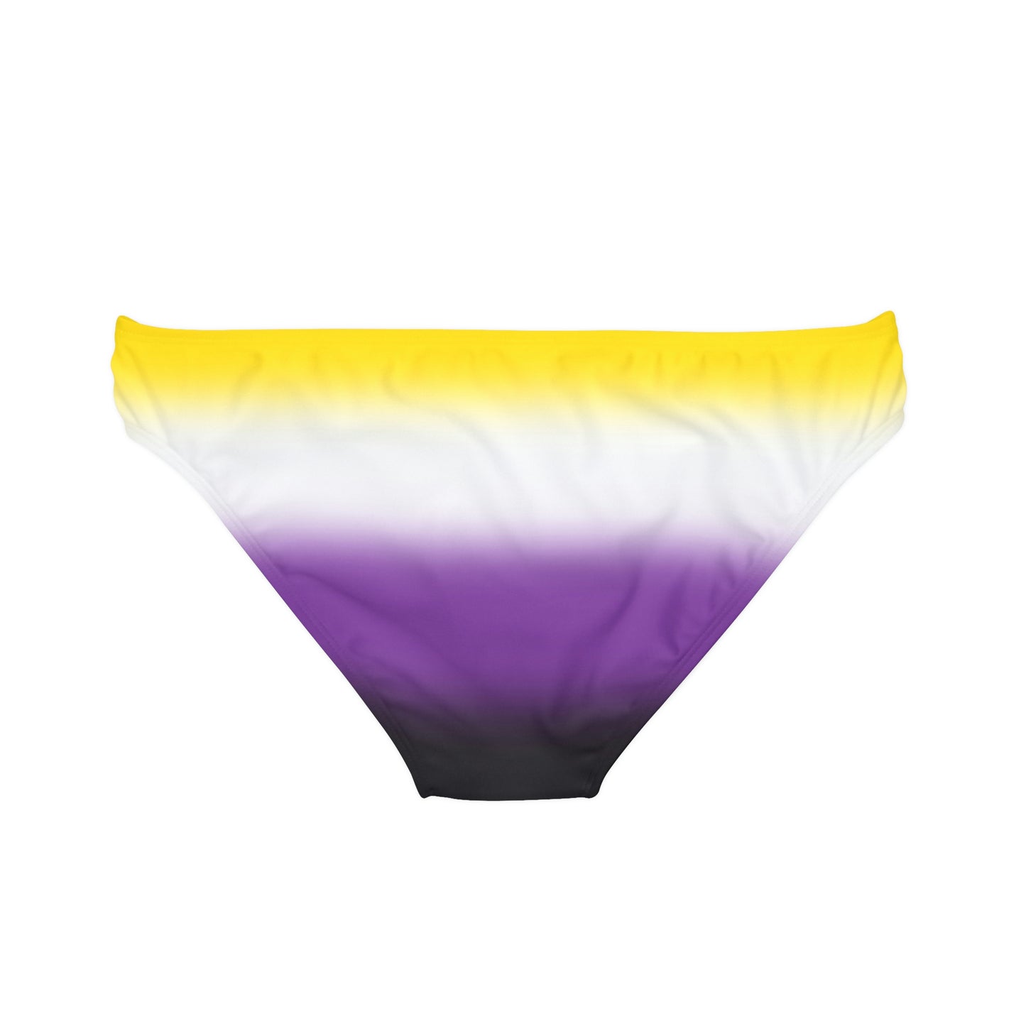 Nonbinary Enby Pride Bikini Bottom Swimsuit in Ombre 5881fc3fa318e3dbe84c5593ac4f864c