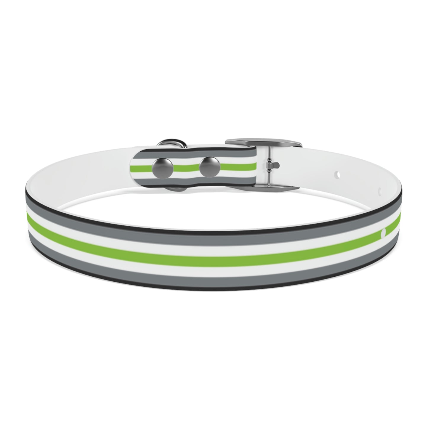 Agender Pride Flag Pet Collar 69b329373d7d61c336984c15d5c77808