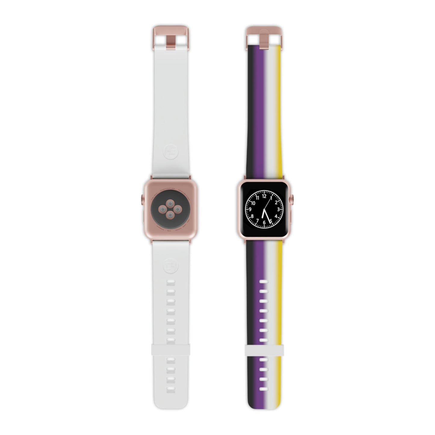 Nonbinary Enby Pride Watch Band for Apple Watch 71b177facba37f705c82a0fc92e48e90