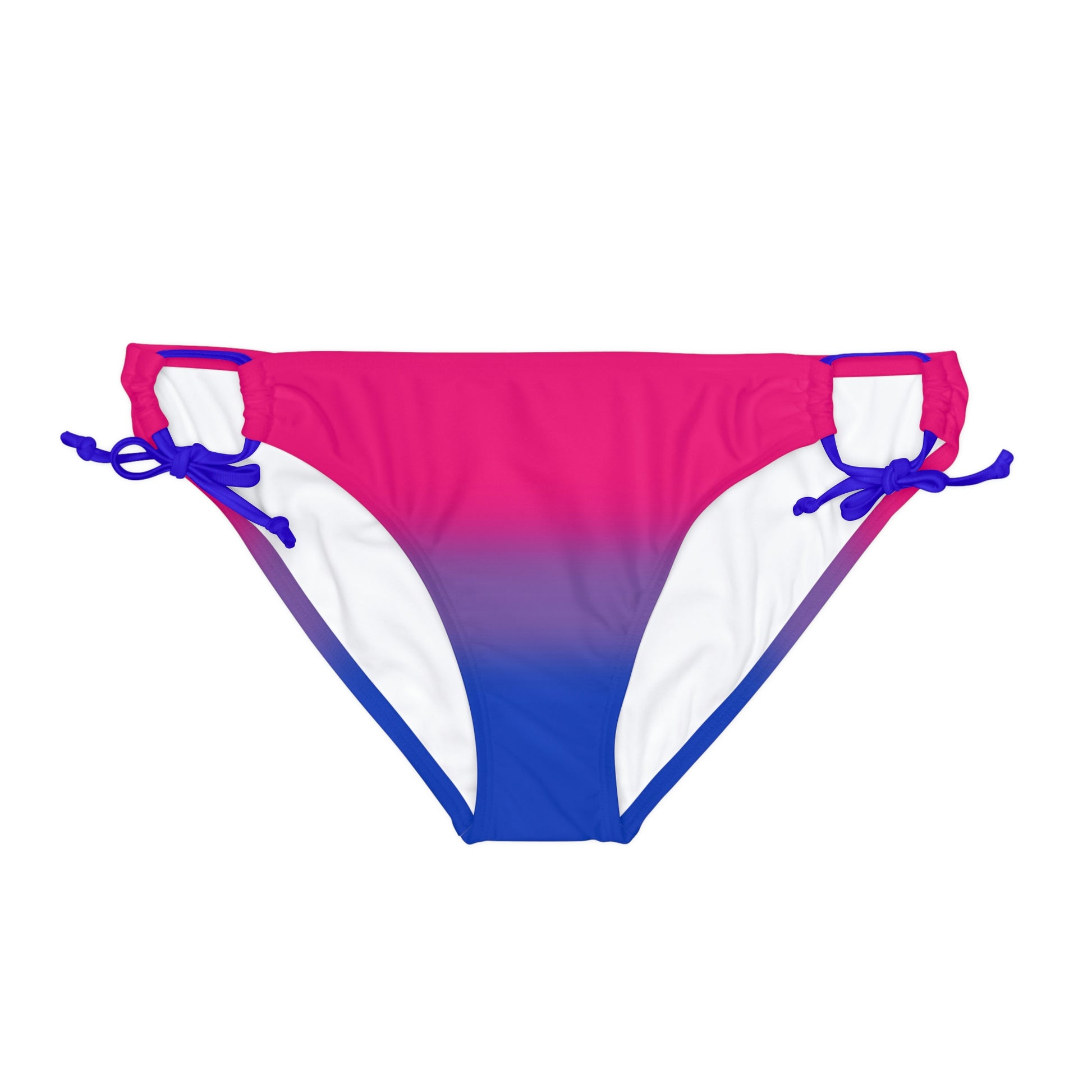 Bisexual Bi Pride String Bikini Bottom in Ombre Royal Blue Bisexual 7f830c94e6987d6776c20d4c22fac205