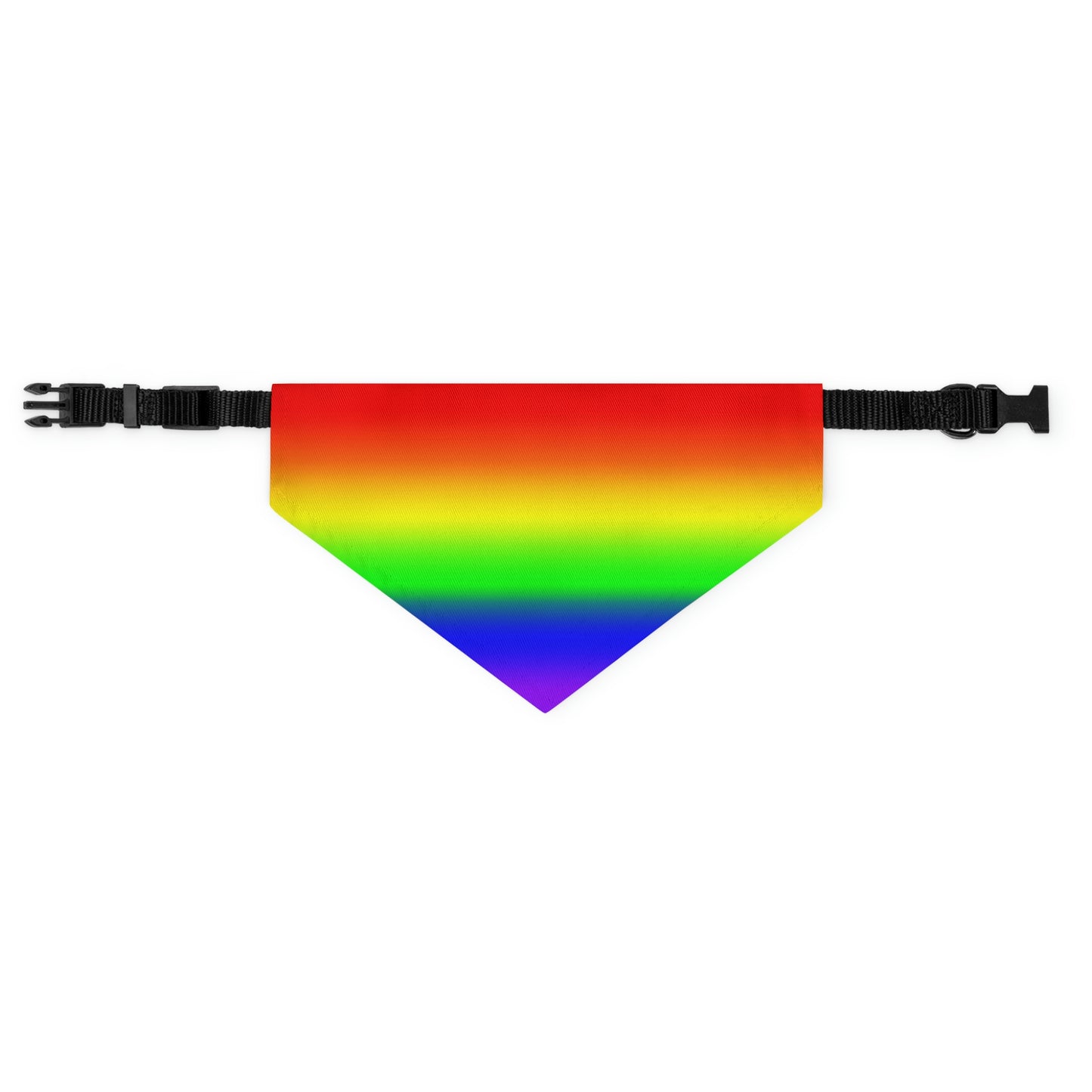 LGBTQ Pride Pet Bandana with Collar in Ombre M Multi Pride 8444138dd8405f855595547d11f4a3b1