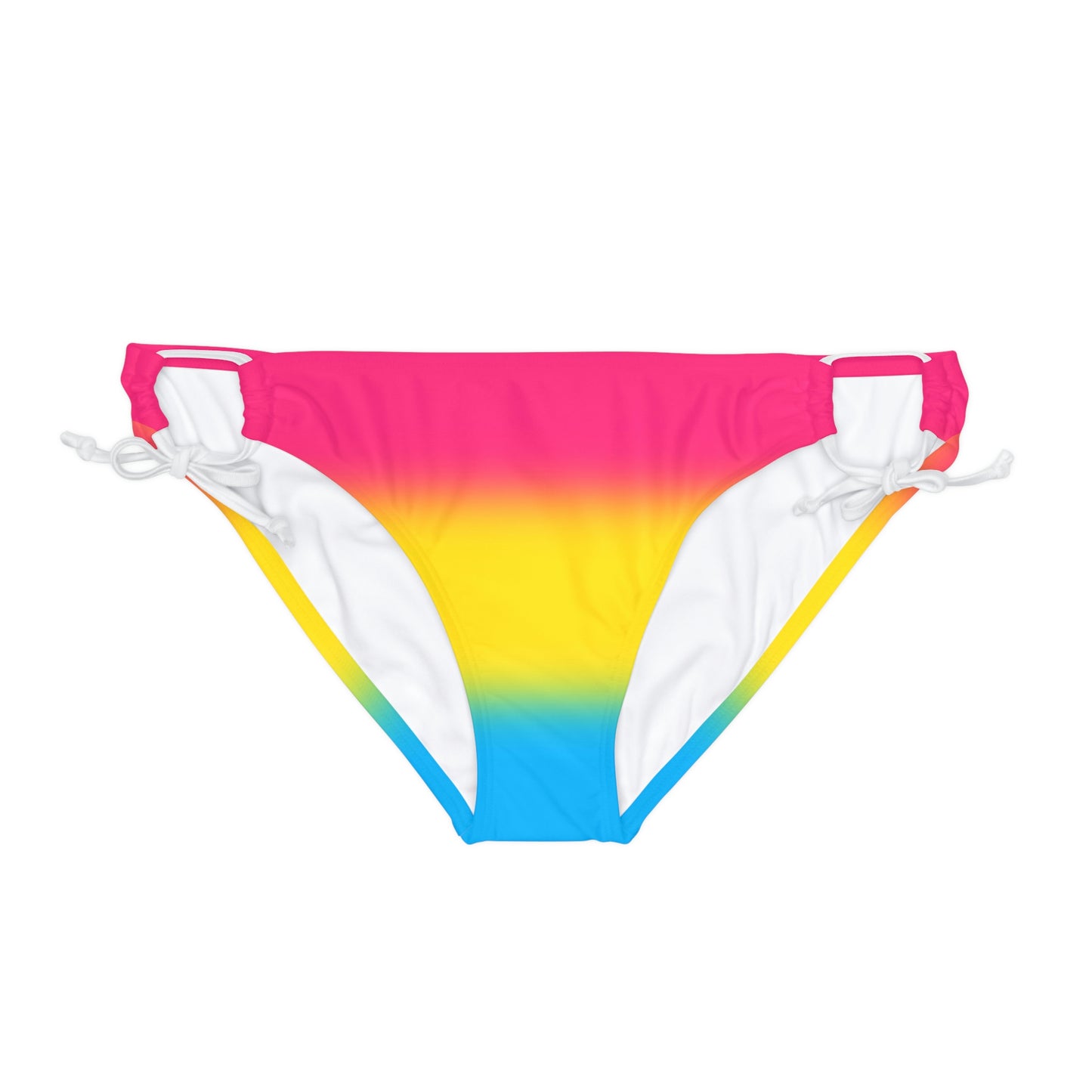 Pansexual Pan Pride Bikini Bottom - Ombre White Pansexual 8fd1793cc9c61c752f59976fbd6b8580