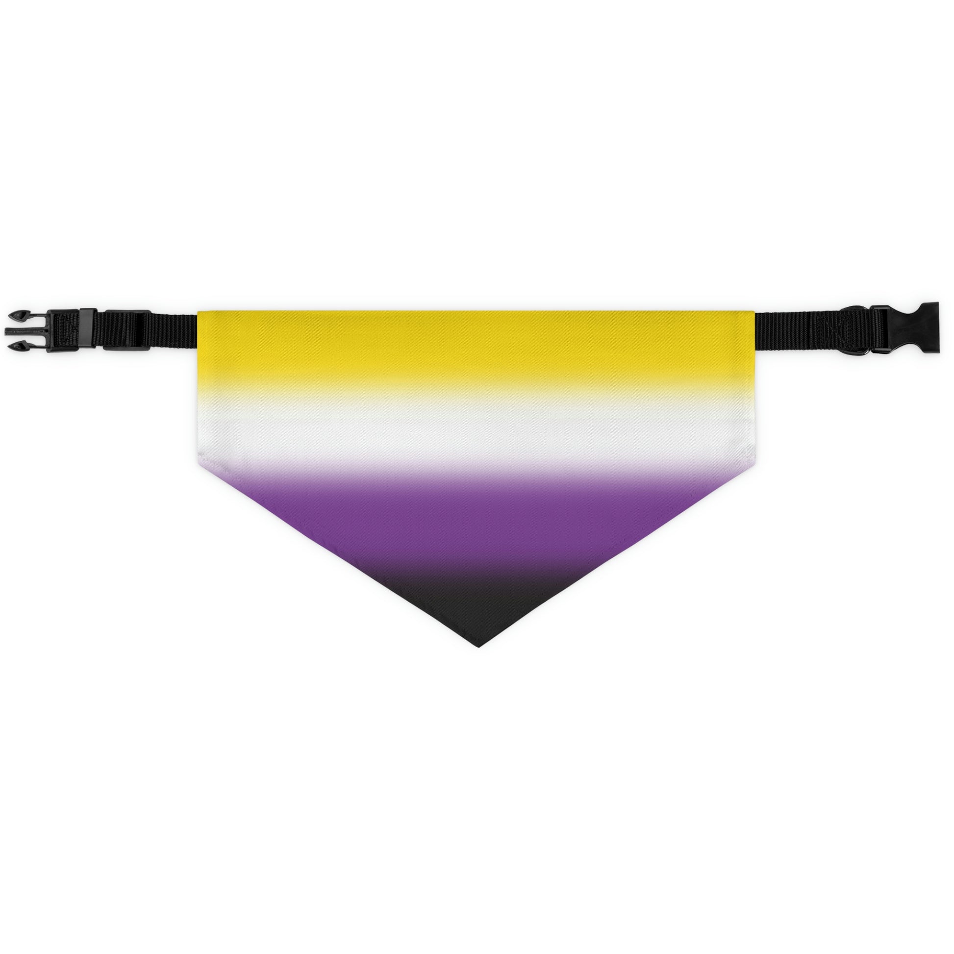 Nonbinary Enby Pride Pet Bandana with Collar L Multi Nonbinary 918613ccf5932af3be2c4babaebc971b