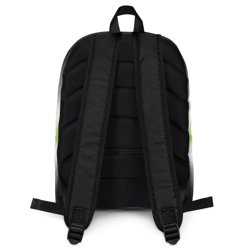 Agender Pride Backpack in Ombre Agender-Pride-Backpack-Ombre-back