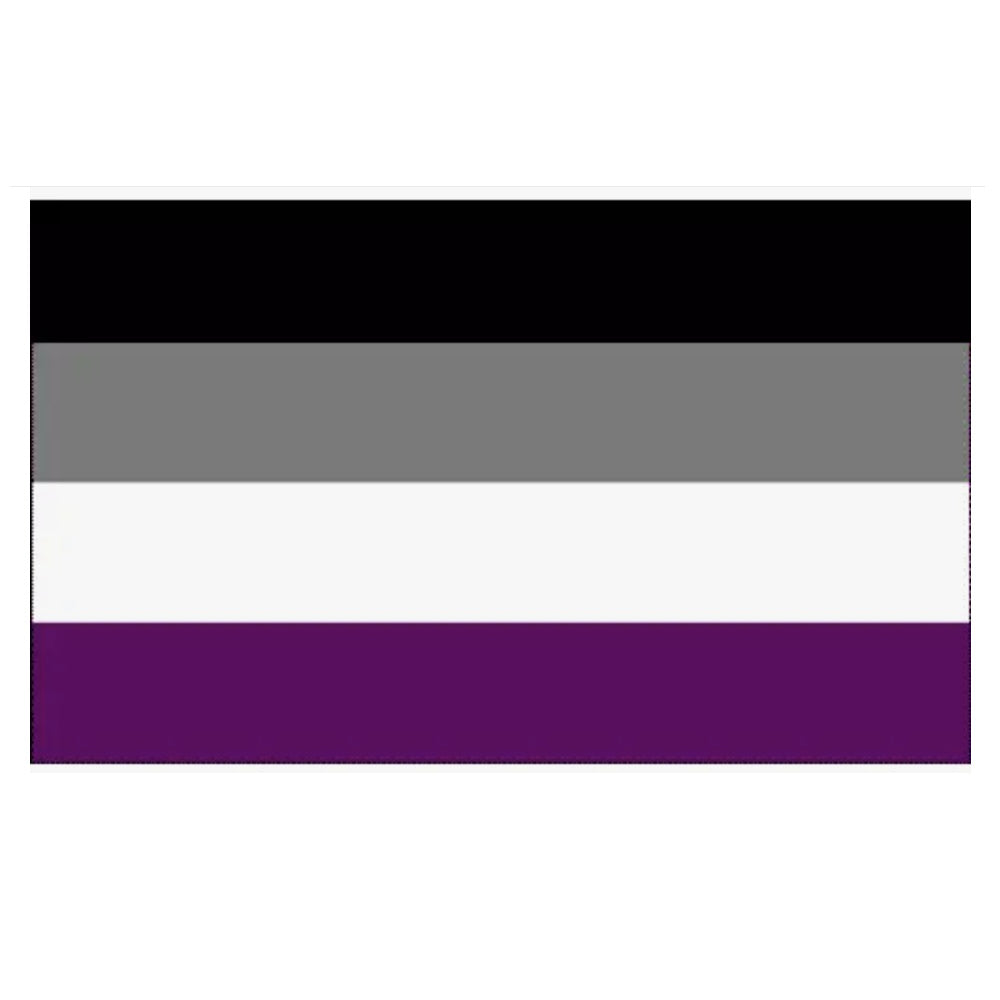 Asexual Ace Pride Flag 3x5 Asexual 3x5 Asexual-ace-pride-Flag