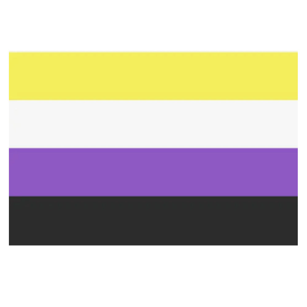 Nonbinary Enby Pride Flag 3x5 Nonbinary 3x5 Nonbinary-enby-pride-Flag