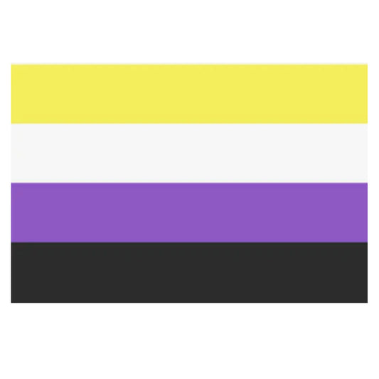 Nonbinary Enby Pride Flag 3x5 Nonbinary 3x5 Nonbinary-enby-pride-Flag