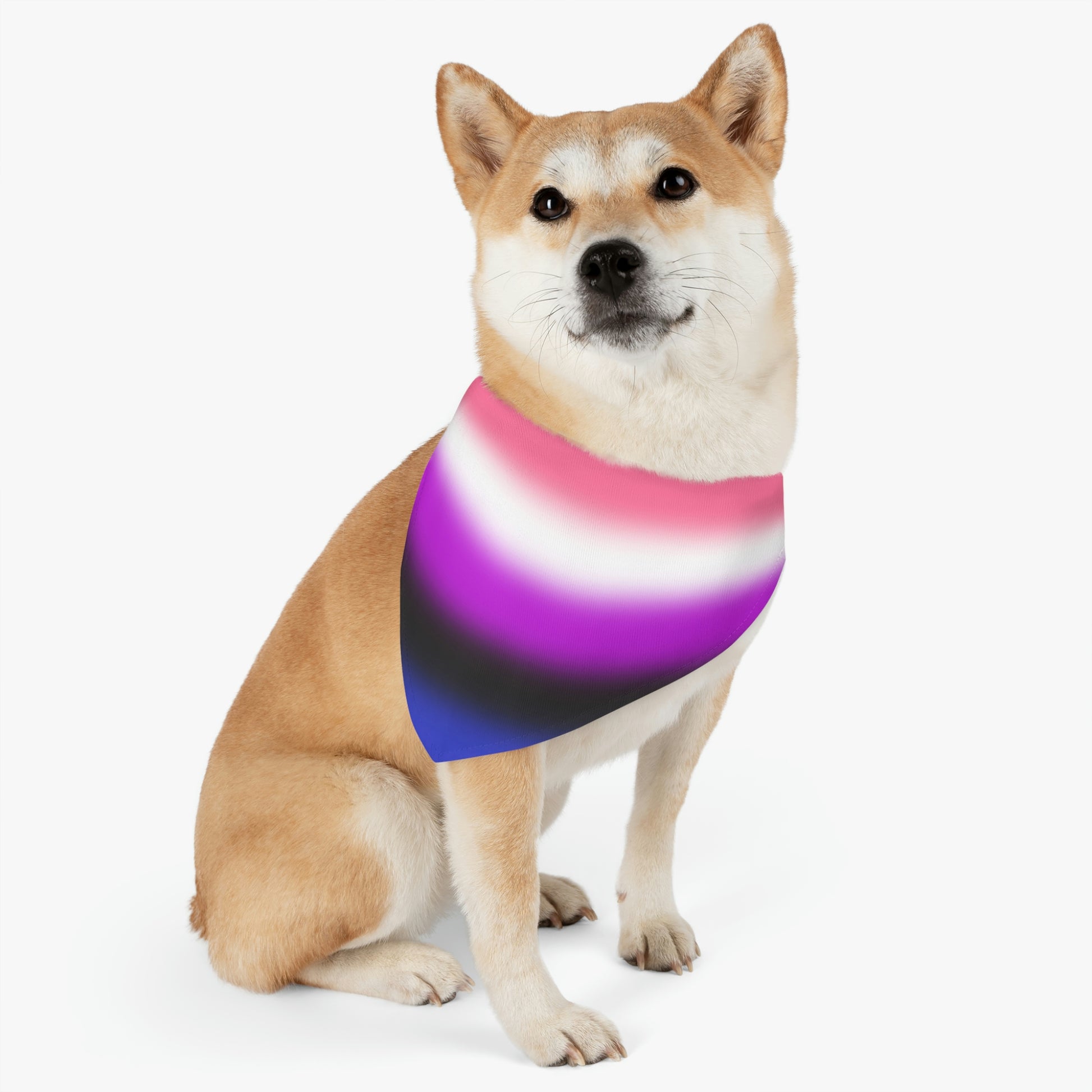 Genderfluid Pride Pet Bandana with Collar ad2acc1585d478bd52b17d9178cb6711