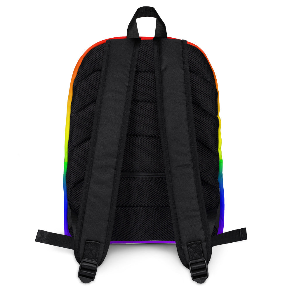 LGBTQ Pride Backpack - Ombre all-over-print-backpack-white-back-6421f6c3bc436