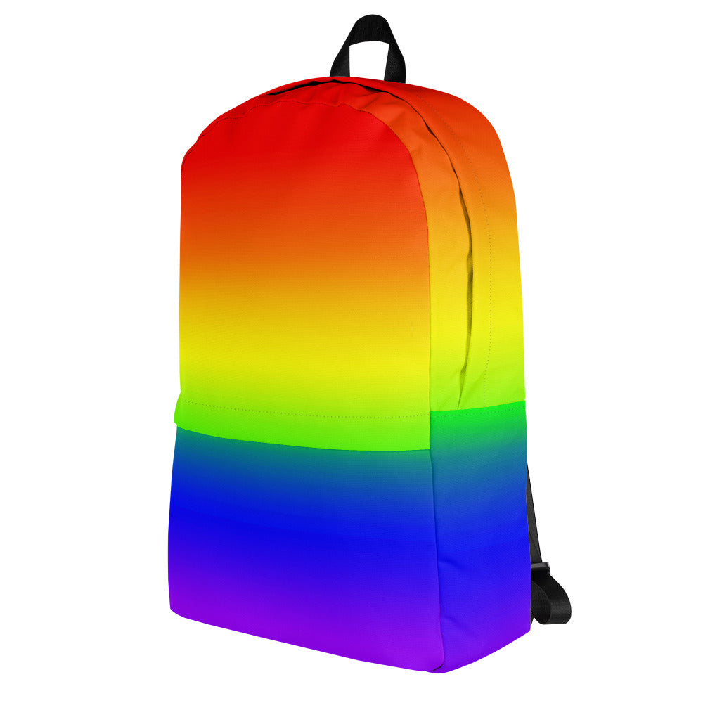 LGBTQ Pride Backpack - Ombre all-over-print-backpack-white-left-6421f6c3bc4b9