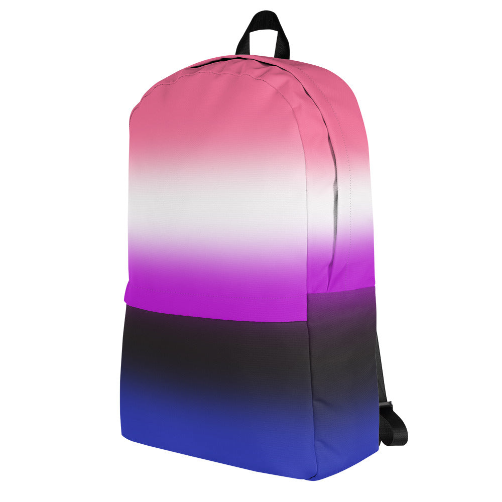 Genderfluid Pride Backpack - Ombre all-over-print-backpack-white-left-642a0605b93b2