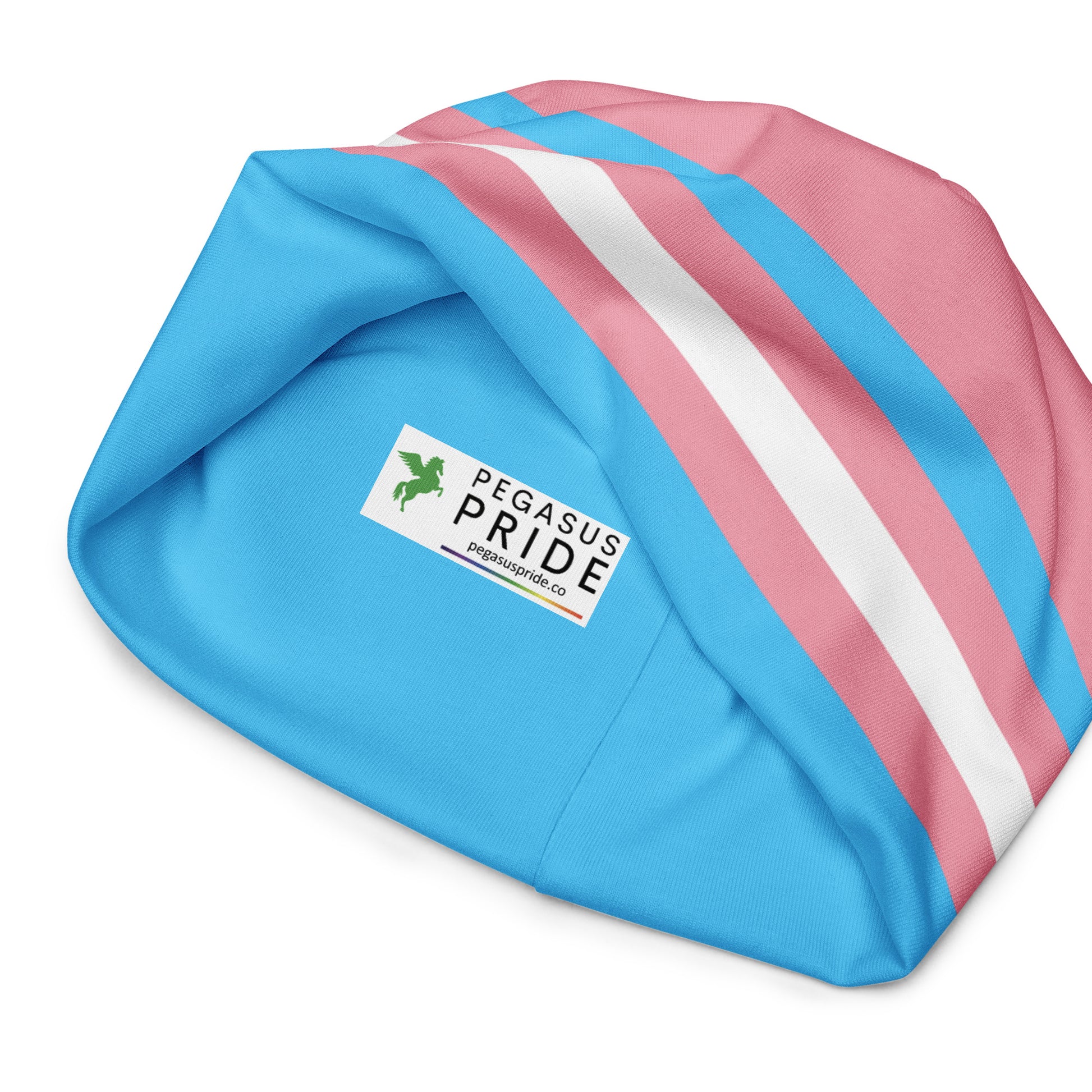 Transgender Trans Pride Flag Beanie Transgender all-over-print-beanie-white-inside-638977d7cdcc5