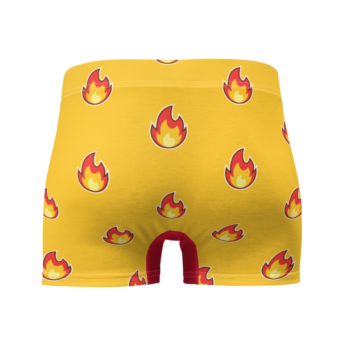 Flaming Hot Boxer Briefs Underwear all-over-print-boxer-briefs-white-back-6379ab84596dc