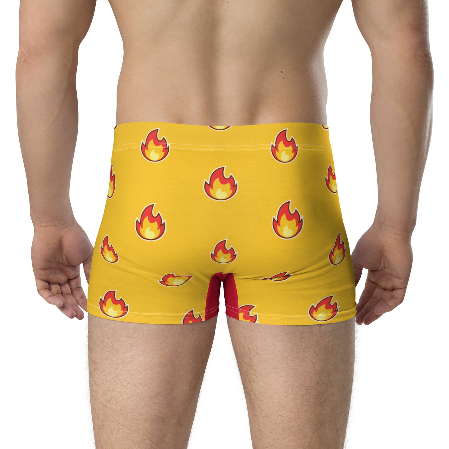 Flaming Hot Boxer Briefs Underwear all-over-print-boxer-briefs-white-back-6379ab8459aae