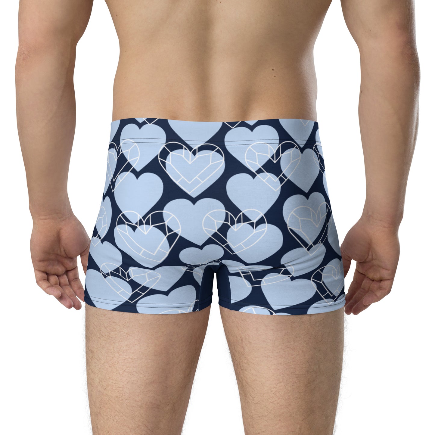 Blue Hearts Boxer Brief Underwear all-over-print-boxer-briefs-white-back-6379adfa34747