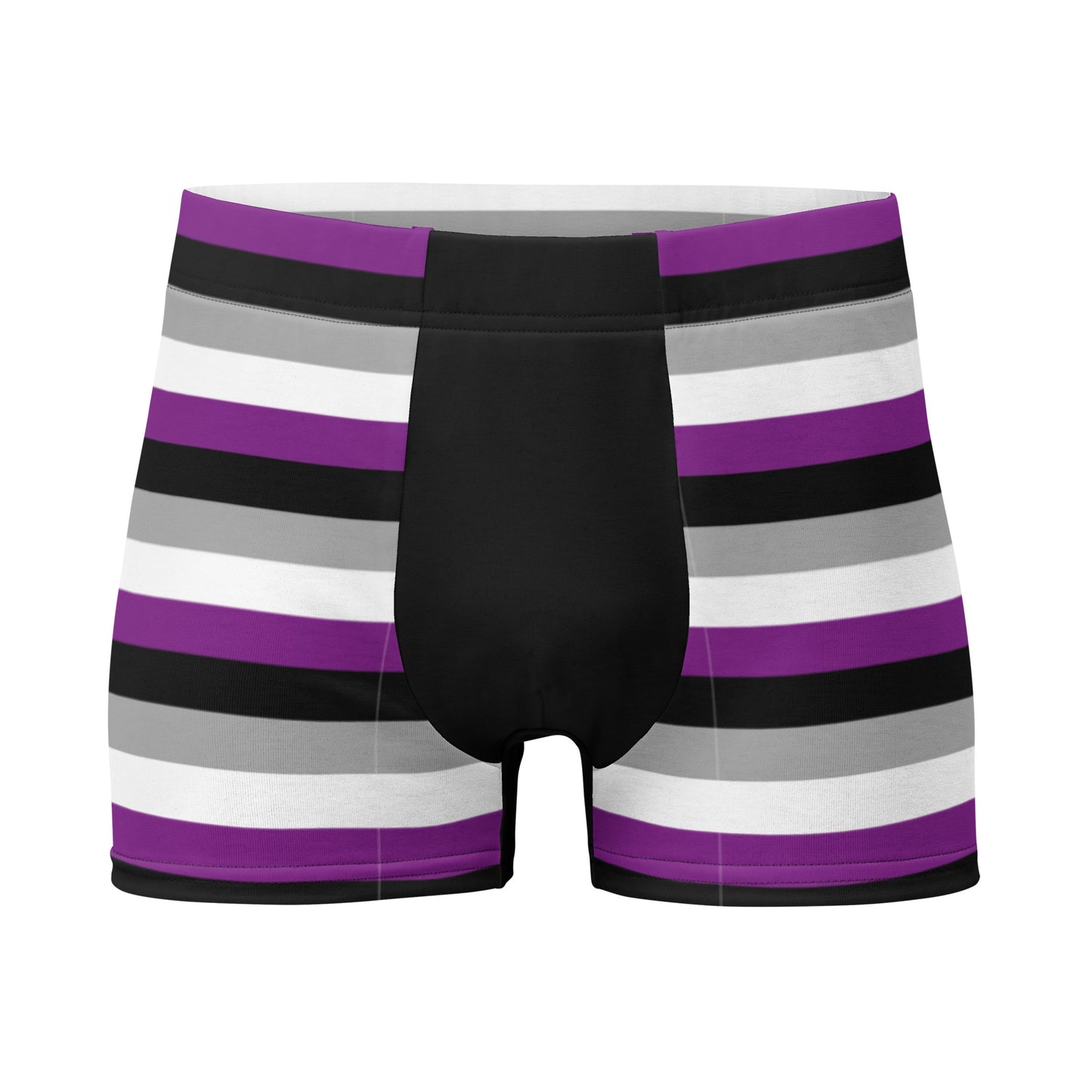 Asexual Ace Pride Stripes Boxer Brief Underwear 3XL all-over-print-boxer-briefs-white-front-6379a45aa738b