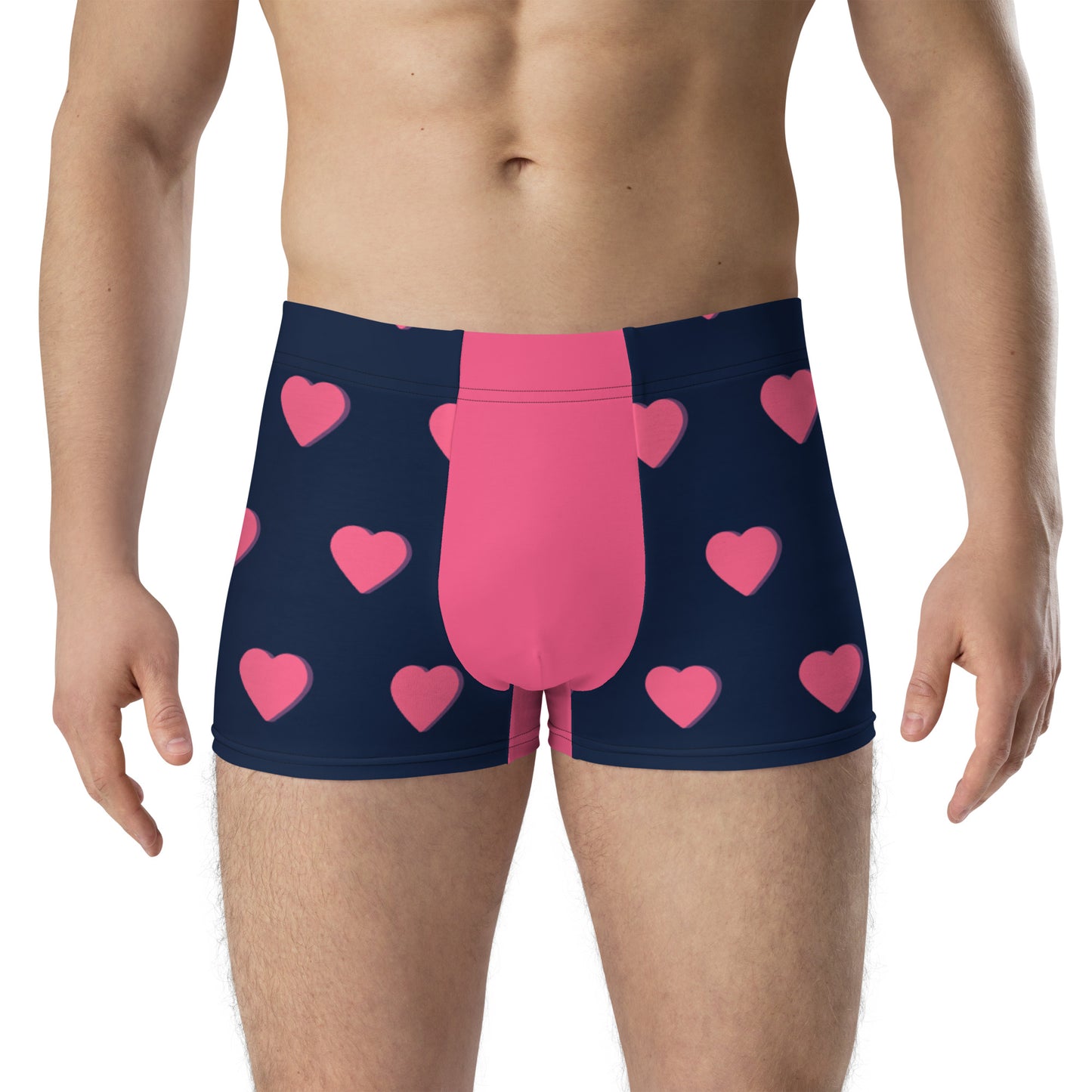 Pink Heart Boxer Briefs Underwear all-over-print-boxer-briefs-white-front-6379a95d957a4