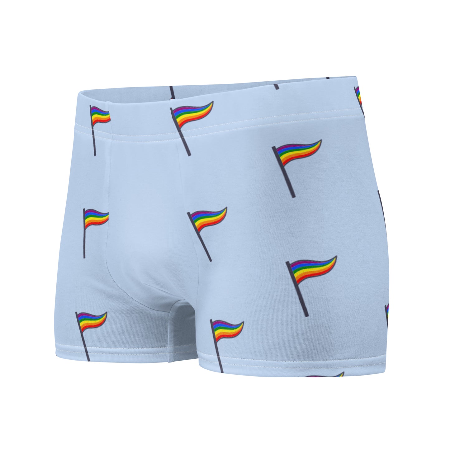 LGBTQ Pride Boxer Briefs Underwear - Flags all-over-print-boxer-briefs-white-left-front-63799b8cf01aa