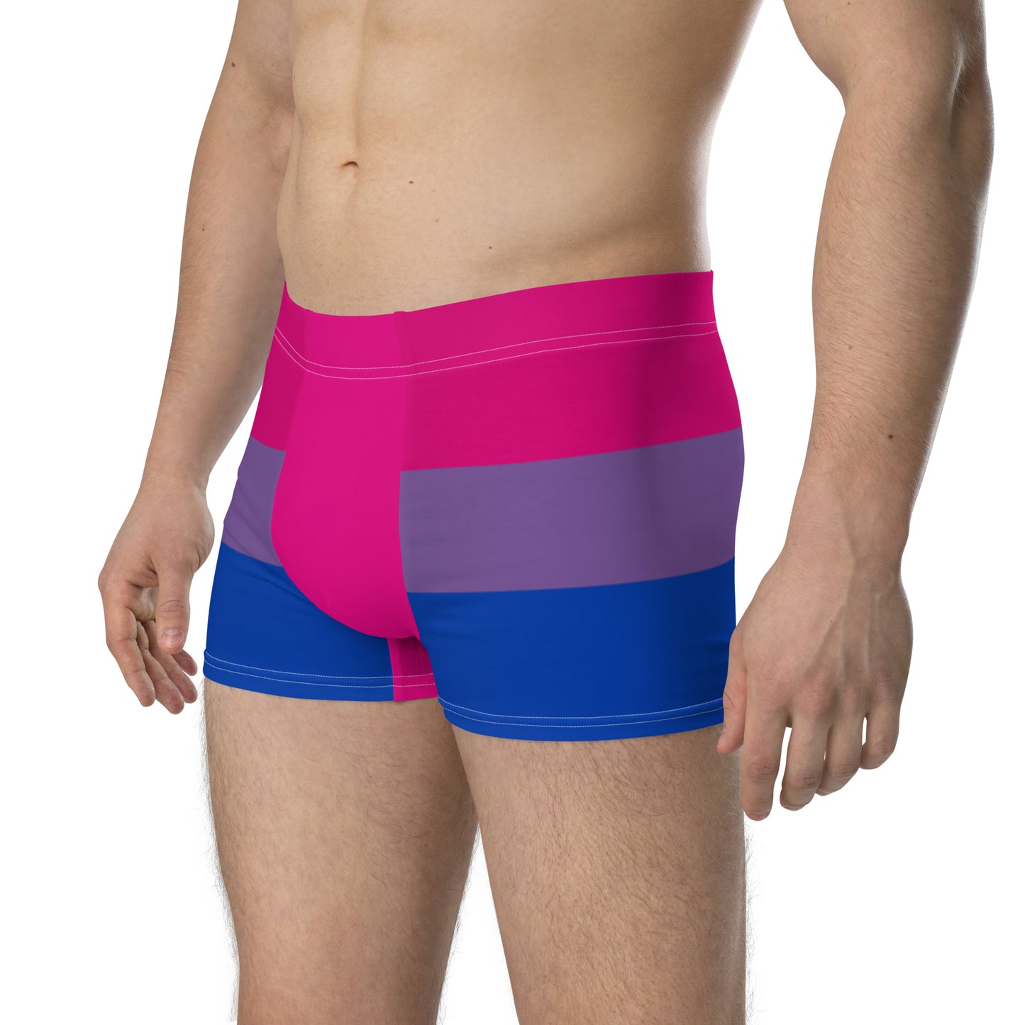 Bisexual Bi Pride Stripe Boxer Brief Underwear all-over-print-boxer-briefs-white-left-front-6379a0965a6bf