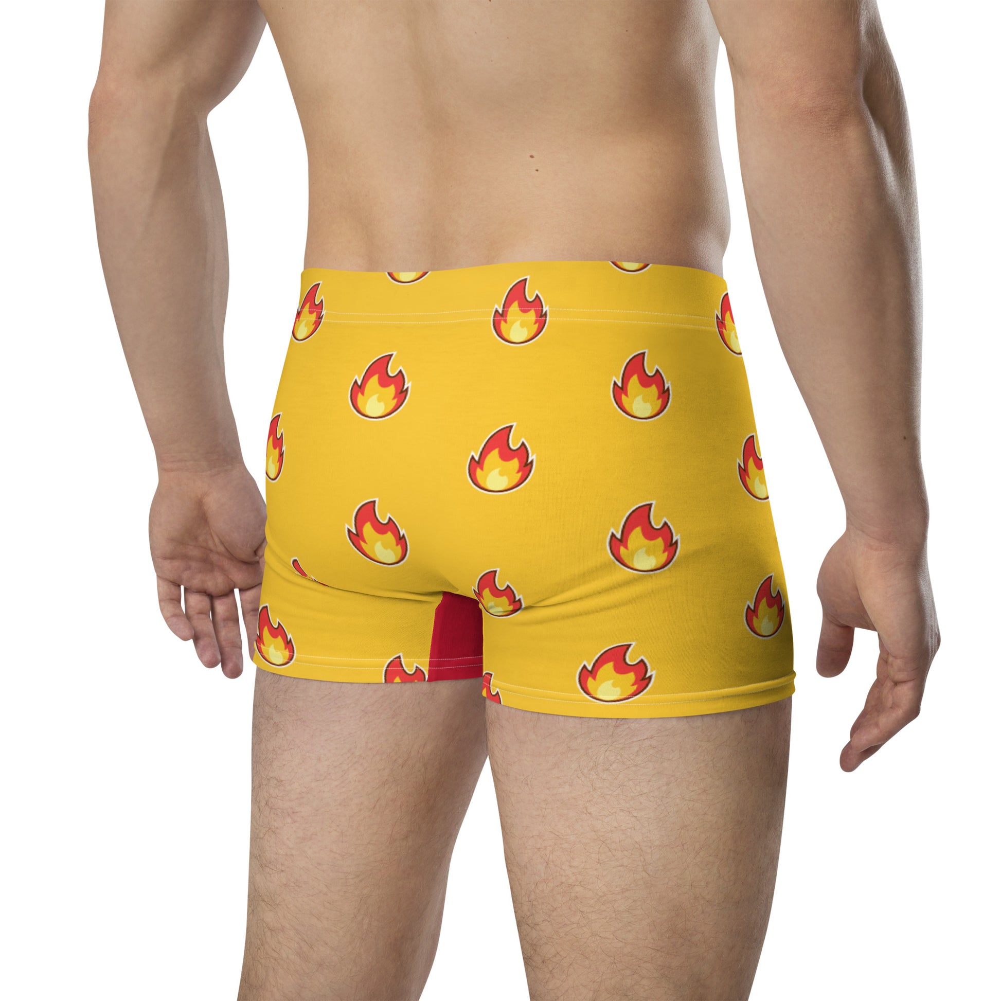 Flaming Hot Boxer Briefs Underwear all-over-print-boxer-briefs-white-right-back-6379ab8459d14