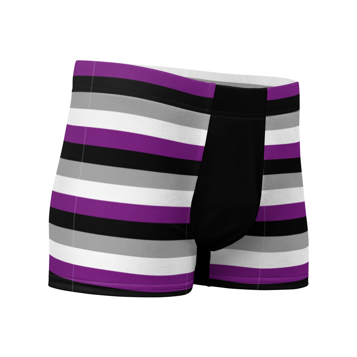 Asexual Ace Pride Stripes Boxer Brief Underwear all-over-print-boxer-briefs-white-right-front-6379a45aa7c30