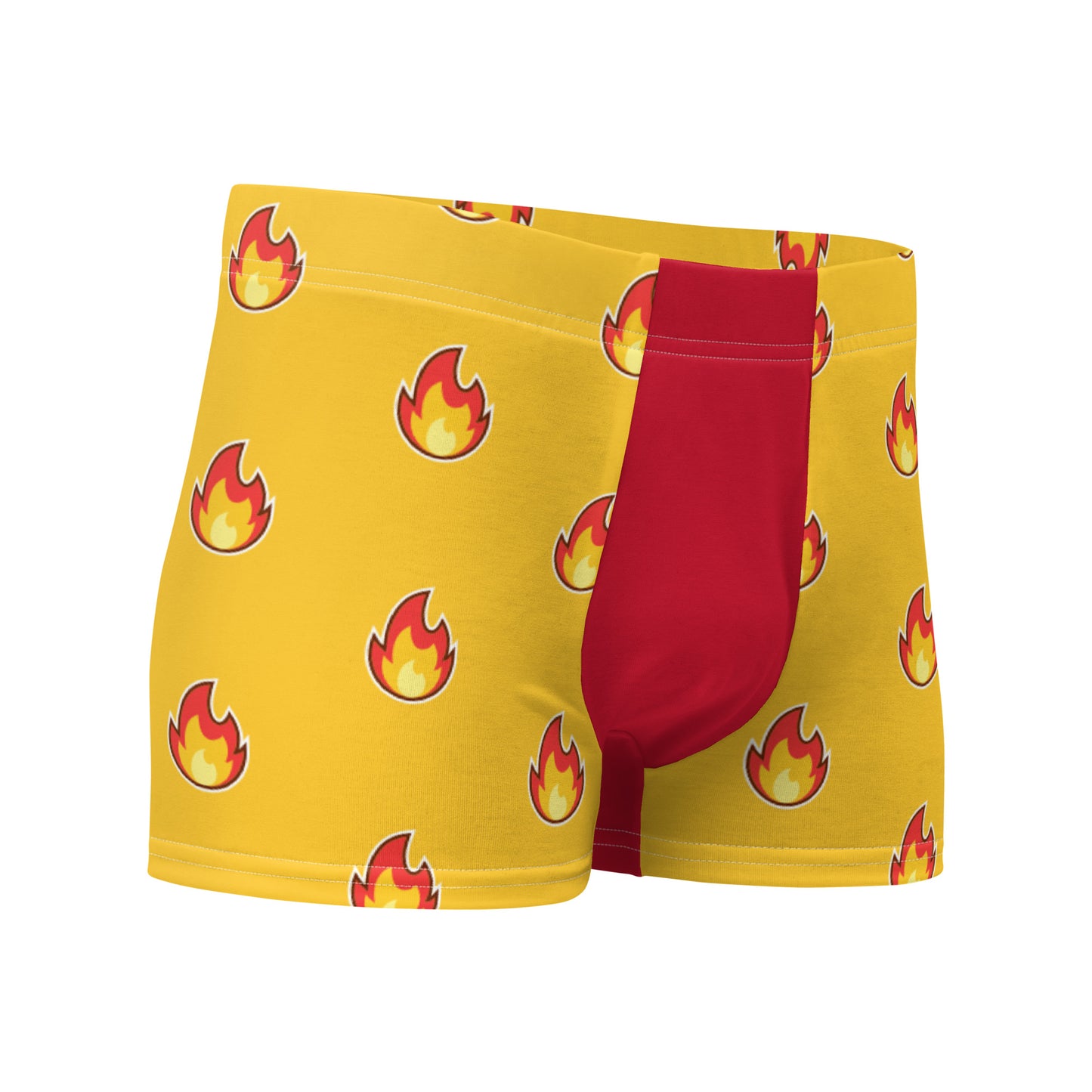 Flaming Hot Boxer Briefs Underwear all-over-print-boxer-briefs-white-right-front-6379ab84599f2