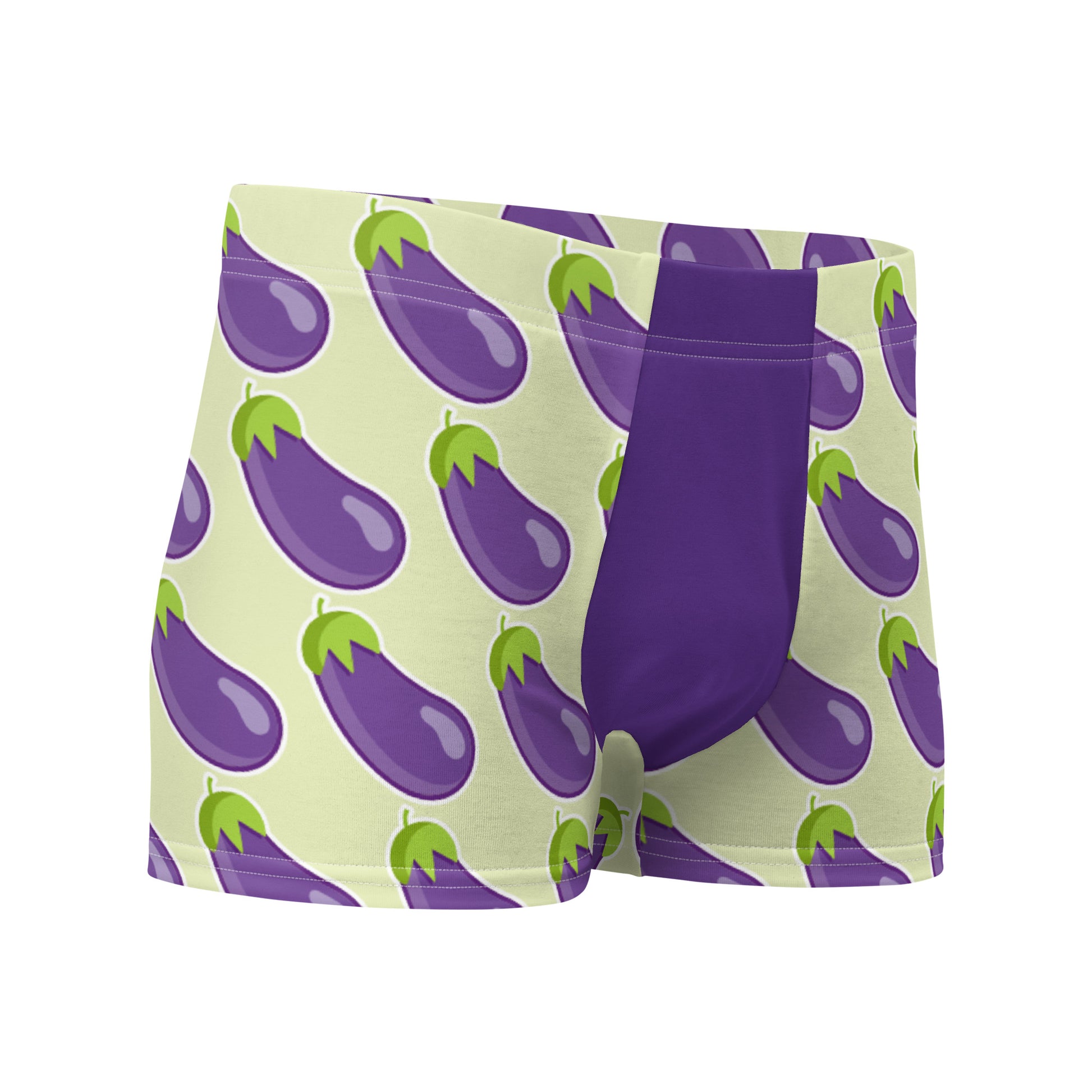 Eggplant Boxer Briefs Underwear all-over-print-boxer-briefs-white-right-front-643f601c48f5d