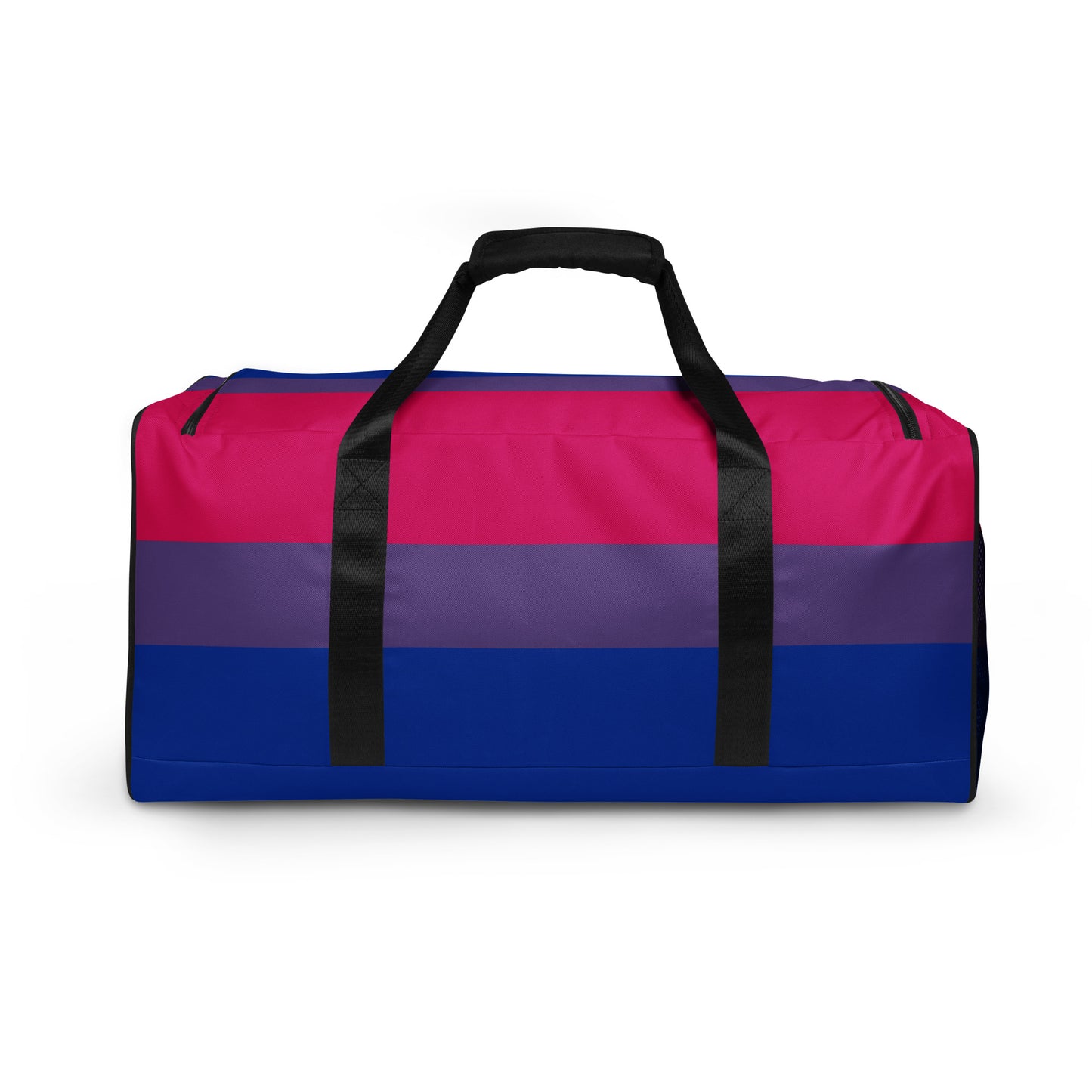 Bisexual Bi Pride Flag Weekender Duffel Bag all-over-print-duffle-bag-white-back-63707ce0a23dd