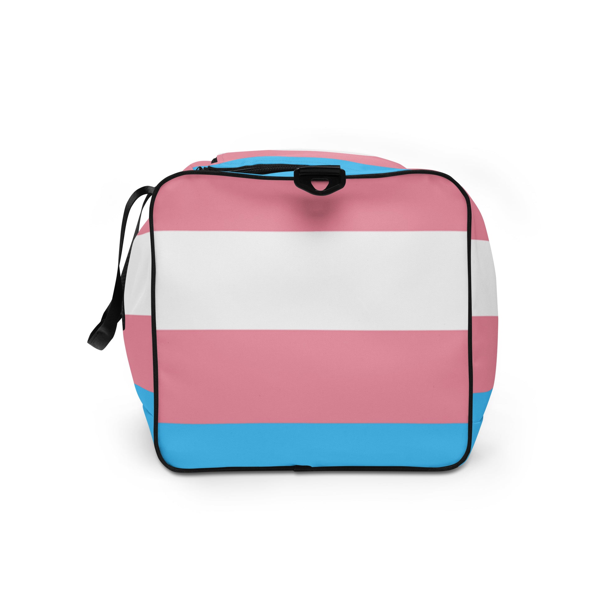 Transgender Trans Pride Flag Weekender Duffel Bag all-over-print-duffle-bag-white-left-side-63706acf9d9b2